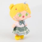 Мягкая игрушка "Куколка" с заколкой, 25 см, цвет желтый - фото 3775017