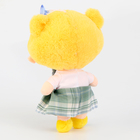 Мягкая игрушка "Куколка" с заколкой, 25 см, цвет желтый - фото 3775018