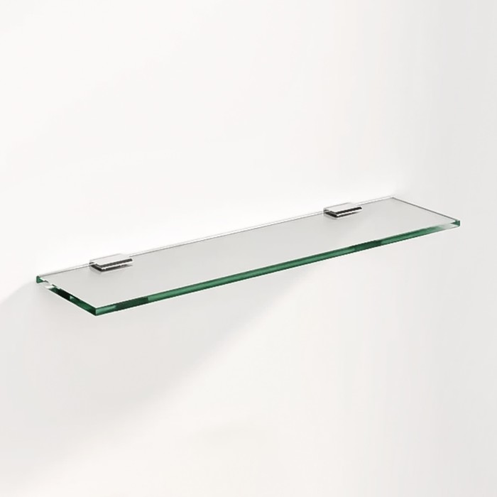 Полка прямая «Домино», 120×500 мм, стекло - Фото 1