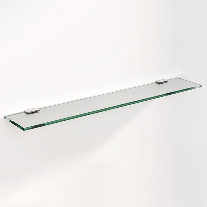 Полка прямая «Домино», 120×700 мм, стекло - Фото 1