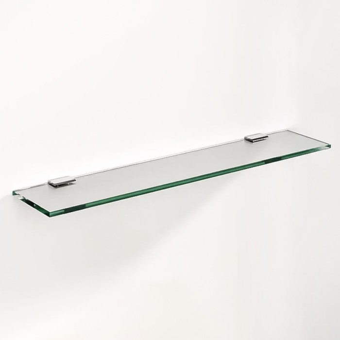 Полка прямая «Домино», 120×600 мм, стекло - Фото 1