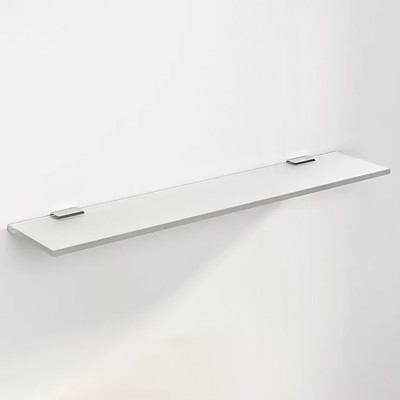 Полка прямая «Домино», 120×600 мм, матовое стекло