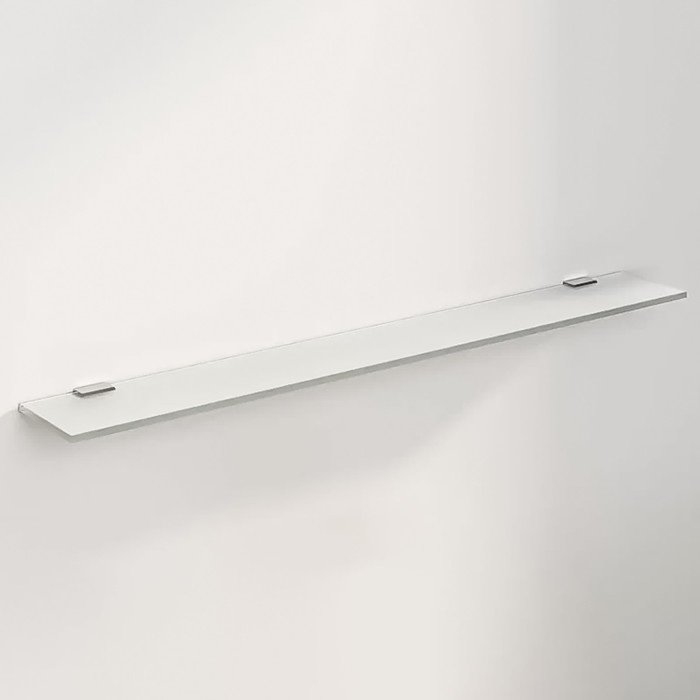 Полка прямая «Домино», 120×900 мм, матовое стекло - Фото 1