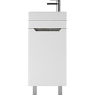 Тумба «Айсберг. Мечта», под раковину «Енисей 40», без ящика, 392×212×820 мм, цвет белый/бетон - Фото 2