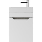 Тумба «Айсберг. Мечта», под раковину «Енисей 40», без ящика, 392×210×500 мм, цвет белый/бетон - Фото 2