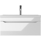 Тумба подвесная «Айсберг. Ева», под раковину Bazis 90, с 1 ящиком, 890×400×455 мм, цвет белый - Фото 2