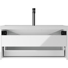 Тумба подвесная «Айсберг. Ева», под раковину Bazis 90, с 1 ящиком, 890×400×455 мм, цвет белый - Фото 4