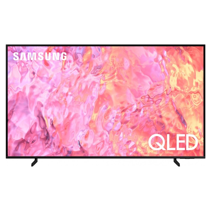 Телевизор QLED Samsung 75" QE75Q60CAUXRU Q, 4K Ultra HD, DVB-T2/C/S2, USB, WiFi, Smart TV - Фото 1