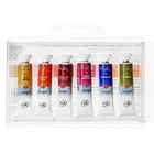 Акварель художественная в тубе, 6 цветов х 10 мл, ЗХК "Белые ночи", в пластиковом пенале, 191392101 - фото 23438578