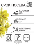Семена аквилегия «Желтый кристалл», цветной пакет, культурная, 0.05 г - Фото 2
