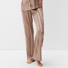 Комплект женский (рубашка, брюки) KAFTAN Silk "Полоса" размер 44-46, пудровый - Фото 3
