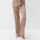 Комплект женский (рубашка, брюки) KAFTAN Silk "Полоса" размер 48-50, пудровый 9946016 - фото 11959085