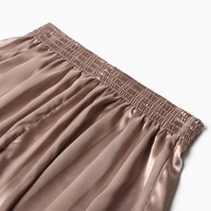 Шорты женские KAFTAN Silk "Полоса"  размер 40-42, пудровый