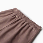 Пижама детская из фланели (рубашка, брюки) KAFTAN "Ананасы", рост 122-128, кофейный - Фото 8
