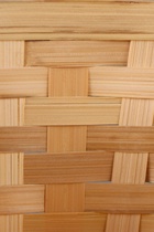 Корзина плетёная, 26×26×12 см, ручка h=18 см, бамбук, натуральный цвет, Greengo - Фото 11