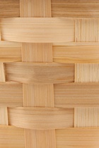 Корзина плетёная, 26×26×12 см, ручка h=18 см, бамбук, натуральный цвет, Greengo - Фото 12