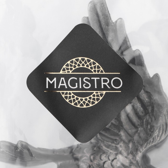 Гейзер для вина Magistro «Орёл», 11,5 см, цвет серебряный - фото 1884445660