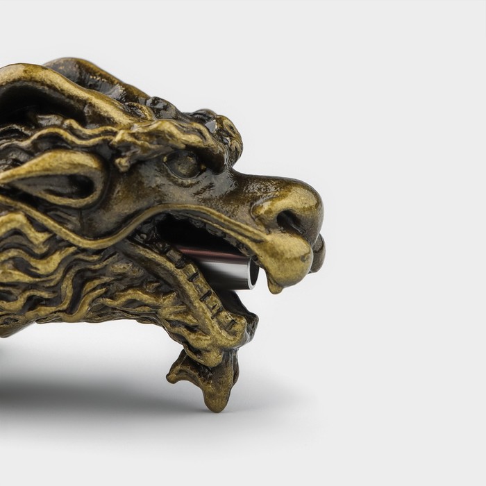 Гейзер для вина Magistro «Дракон», 11 см, цвет золотой - фото 1884445664