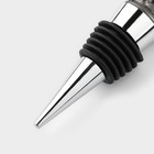 Пробка для бутылки Magistro «Фламинго», 11 см, серебристая - Фото 4