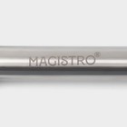 Овощечистка Magistro Solid, нержавеющая сталь, цвет хромированный - Фото 5