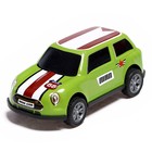 Набор металлических машин «Гоночные», 3 штуки, светофор и конус в комплекте, цвет МИКС, в пакете - фото 24482908