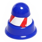 Набор металлических машин «Гоночные», 3 штуки, светофор и конус в комплекте, цвет МИКС, в пакете - фото 24482911