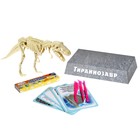 Набор для опытов «Время динозавров», тиранозавр, в пакете - фото 8584052