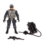 Фигурка героя «Спецназ», с аксессуарами, цвет МИКС, в пакете - фото 24443117