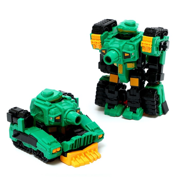 Робот «Танк», трансформируется, цвет МИКС - Фото 1