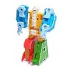 Робот «Дино-буква», трансформируется в динозавра, цвет МИКС - фото 24415299