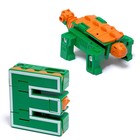 Робот «Дино-буква», трансформируется в динозавра, цвет МИКС - фото 24415304