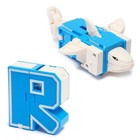 Робот «Дино-буква», трансформируется в динозавра, цвет МИКС - фото 24415288