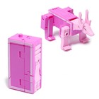 Робот «Дино-буква», трансформируется в динозавра, цвет МИКС - фото 24415307