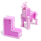 Робот «Дино-буква», трансформируется в динозавра, цвет МИКС - фото 24415309