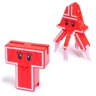 Робот «Дино-буква», трансформируется в динозавра, цвет МИКС - фото 24415291