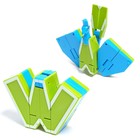 Робот «Дино-буква», трансформируется в динозавра, цвет МИКС - фото 24415294