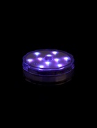 Светильник подводный с выключателем, 10LED, 3 Вт, IP68, RGB, от батареек 3хААА (не в компл.) - Фото 3