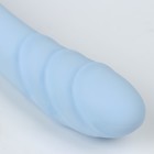 Вибратор массажный, 10 режимов, 22 х 3 см, ЗУ USB,  голубой - Фото 4
