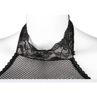 Эротическое белье, кэтсьют с доступом и открытой грудью, OS, черный - Фото 7