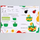 Набор для создания корзинки из фетра на пасху «Божьи Коровки» - Фото 4