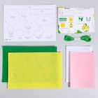 Набор для создания корзинки из фетра на пасху «Пасхальный Зайка» - Фото 3