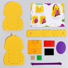 Набор для создания корзинки из фетра на пасху «Цыпленок» - Фото 3