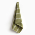 Полотенце Этель, цв. зелёный, 38х63 см, 100% хл, махра - фото 26386186