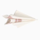 Полотенце новогоднее «Этель» «Полосы», цвет розовый, 38×63 см, 100% хл - Фото 2