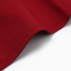 Салфетка "Этель", цвет красный, 45х45 см, 100% хл (комплект 24 шт) - фото 30064547