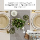 Дорожка на стол «Этель», коричневая, 33×230 см, 100% хлопок - Фото 5