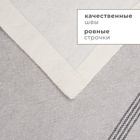 Скатерть Этель "Полосы" (вид 1) 76х76 см, 100% хл - фото 807994707