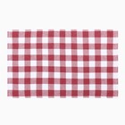 Полотенце Этель "Клетка", цв. красный, 38х63 см, 100% хл - Фото 5