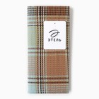 Полотенце Этель Plaid, цв. голубой, 38х63 см, 100% хл 9621420