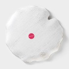 Блюдо для фруктов Доляна «Кувшинка», 30×30 см, белое - Фото 5